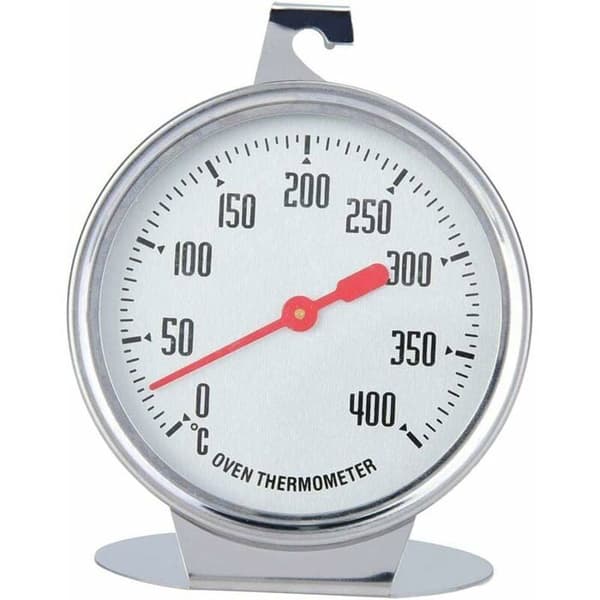 Matlagningstermometer - PZCC - Rostfritt stål - Direktavläsning - Ugn/Grill/Rök - °C/°F