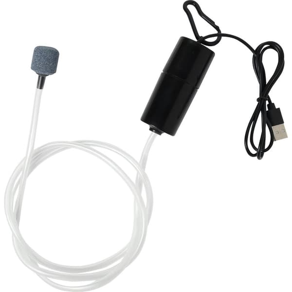 Mini akvarie-luftpump, akvarie-syrepump, energibesparande 1W syrepump