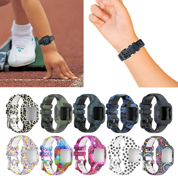 Hållbart armband för Garminfit Jr3/Vivofit Jr3 - Släpp- och reporisistent
