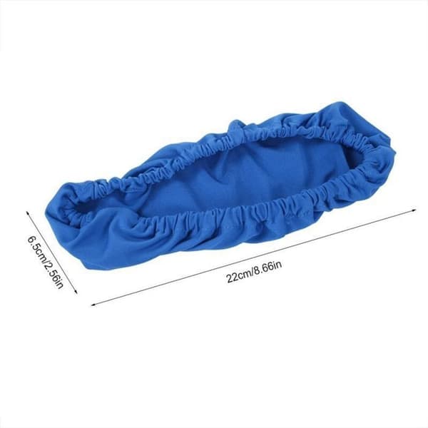 Kontorstol armlensdeksler - PZCC - Tøyelig - Vannavstøtende - Blå - 22x6,5 cm