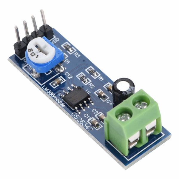 5 kpl 200 Times Gain äänivahvistinkortti 5V-12V äänivahvistinmoduuli LM386 power Arduino Ek1236 L1P8