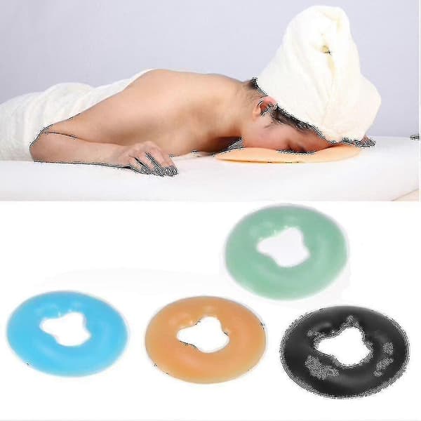 Silikonkudde för Ansikte Nedåt Massage Skönhet Spa Salong Bord Säng