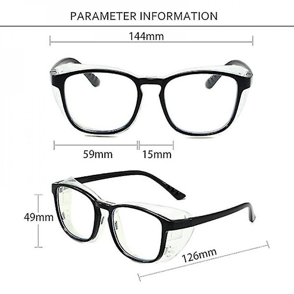 Fugtkammer Briller Anti Tørre Øjne Mænd Kvinder Anti Pollen Blåt Lys Blokerende Briller Gafas Para O C4 Red