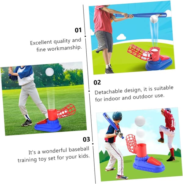 Basebollspel Barn Basebolltränare Sportspel för Barn Leksaker Pojke Pitcher Spel