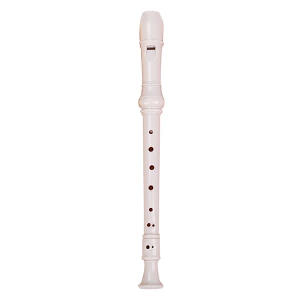 Plastikfløjte, sopran, 8 huller, musikinstrument blå blue
