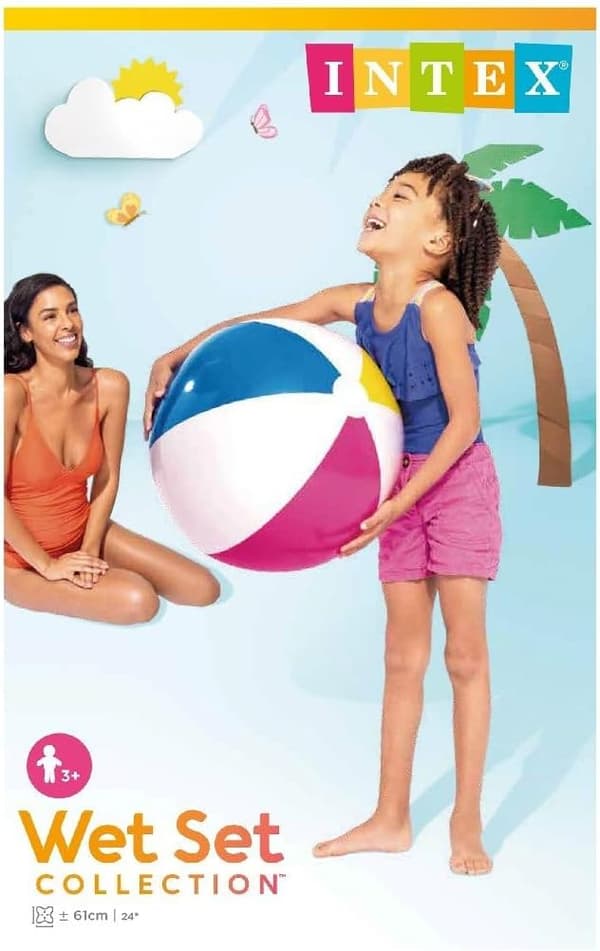 Strandball 24 tommer, Design 1