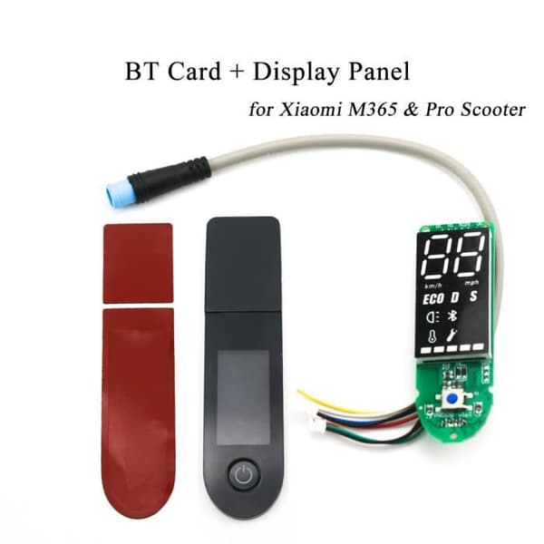 Dashbord for Xiaomi M365 Pro elektrisk sparkesykkel med skjermdeksel, kretskorttilbehør