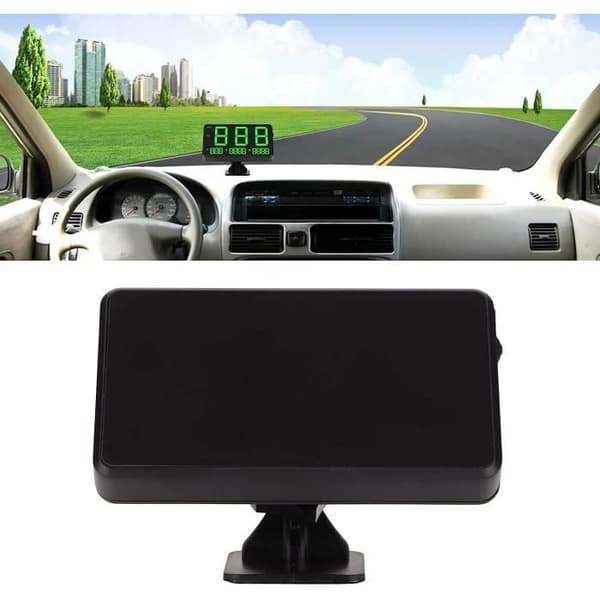 Universal Smart HUD-display til køretøjer, 4,5 tommer, Universal Digital GPS-speedometer, Head-Up Display [u292]