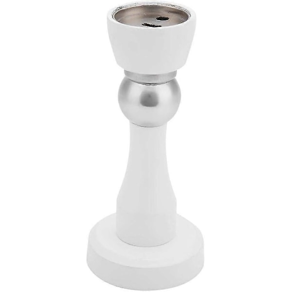 Solid Magnetisk Dørstopper i Rustfritt Stål, Hvit