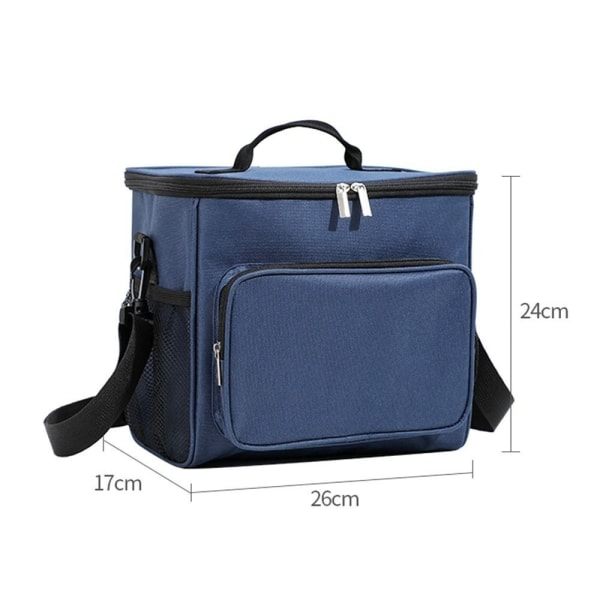 Eristetty lounaslaukku Grey