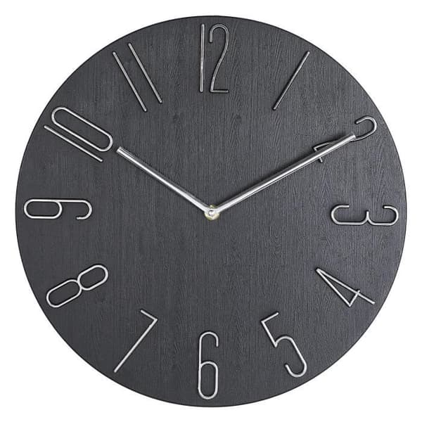 Vægur - Design - 3D Tal - Quartz Urværk - ∅ 30 cm - Moderne Dekoration
