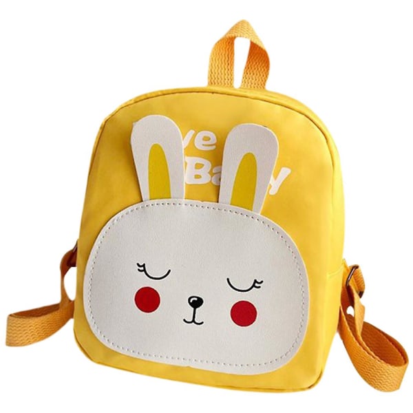 Yndig studerende skoletaske Dejlig kanin mønster rygsæk Slidbestandig nylon skoletaske Study Supply