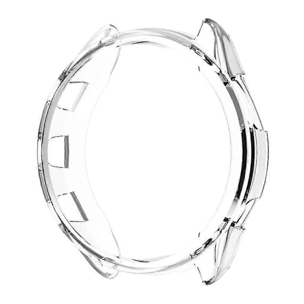 Stöttåligt Bumper-fodral för Garmin-Forerunner 965 med skärmskydd Transparent white