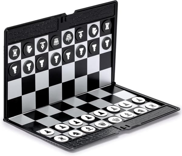 Magnetiskt Reseschackplånboksset (20 centimeter) - Bärbart och perfekt resestorlek
