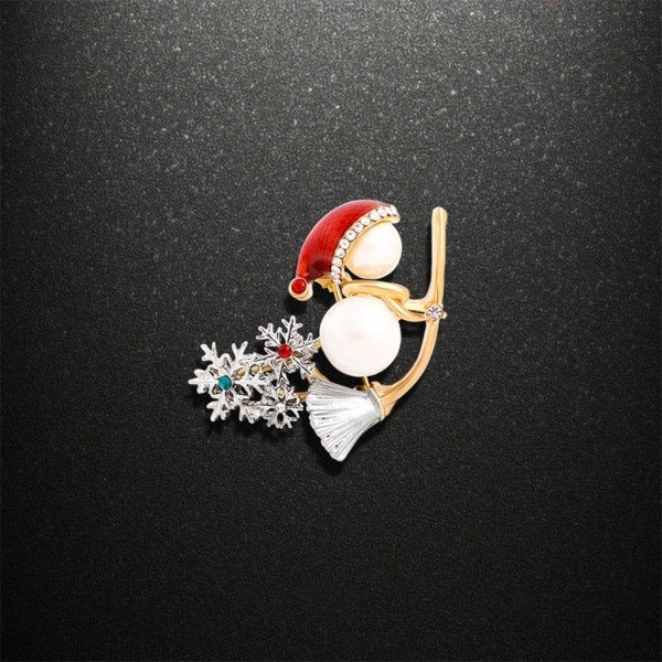 1/2/3/5 Pins Brosche Skjorte Kvinder Tilbehør Julegave Lapel Tree 1Set