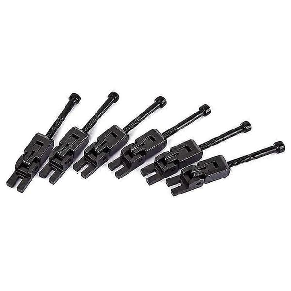 Sæt med 6 dobbeltlåsende systemlåste sadler til Floyd-Rose guitar tremolo bro (sort)