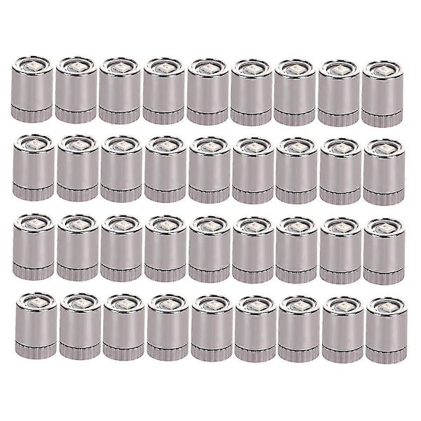 36 st Miniatyrlampor för Hantverk, Mini LED-lampor Batteridrivna (Varmvit)