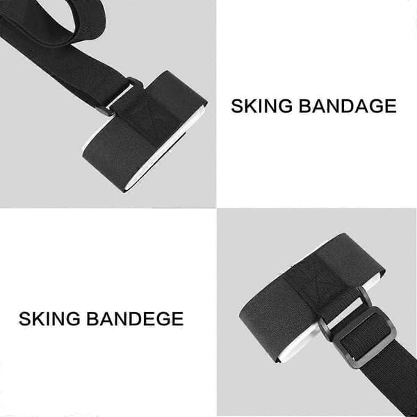 4-pakning justerbar ski- og stavholder