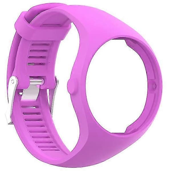 Silikoninen urheiluranneke Polar M200 -kelloon Purple