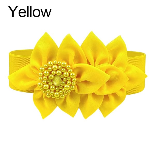 Joustava vyötärö Vyö yellow