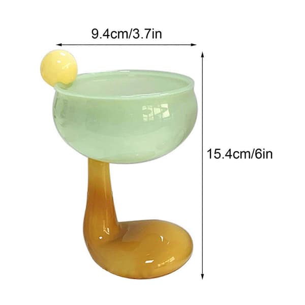 Søde Andefod Dessertkopper Iskopper Høje Glas Müsliskåle Cocktailglas