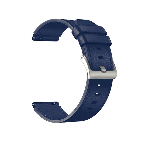 Lærreim til Huawei Watch GT2 Pro Midnight Blue
