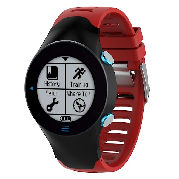 Silikon armbånd for Garmin Forerunner 610 Red