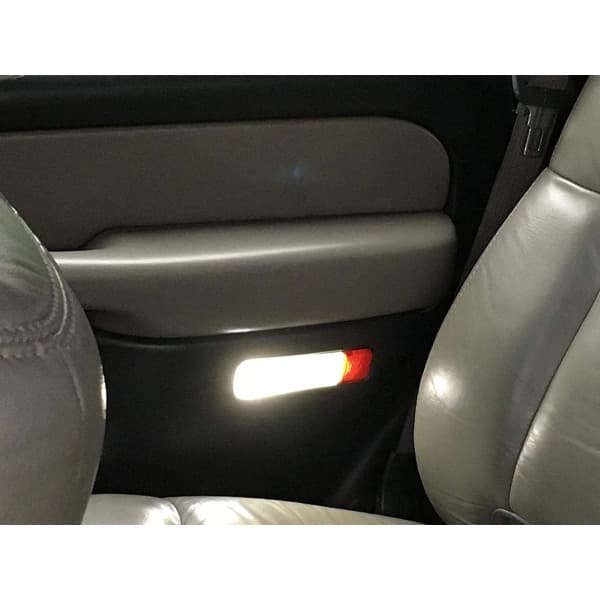 10 stk hvite T10 3030 2SMD LED-billys for bil (hvitt lys)