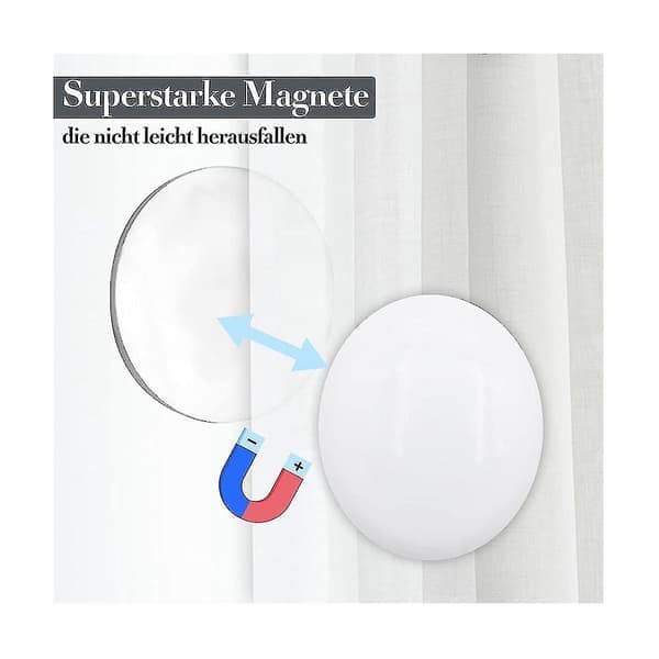 10 st magnetiska gardinvikter Draperivikter Magnet Duschdraperivikter Botten för tyg
