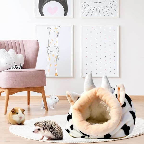 Hamster marsvin tilbehør seng tilbehør hus pinnsvin bur tilbehør chinchilla ilder rotte gerbil
