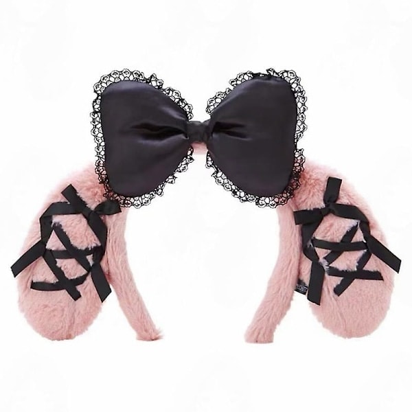 Sjov Sanrio Pandebånd Kuromi My Melody Cinnamoroll Sød Anime Plys Hårtilbehør Halloween Serie Børnelegetøj Dukke Pige Gave