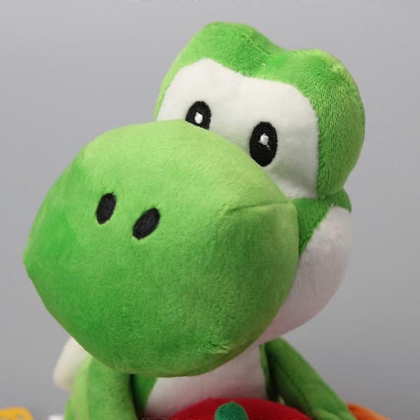 Yoshi med eple plysj 7''