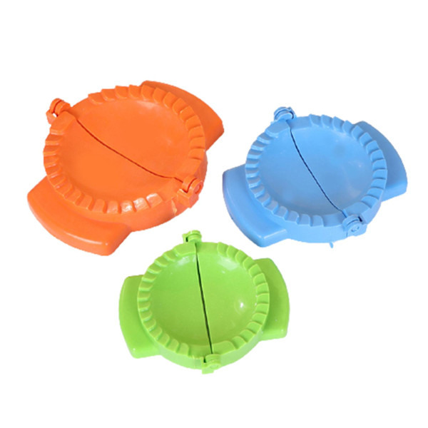 3-pak Multifunktionel Dumpling Maker i Plast Dumplingpresseform Wontonform