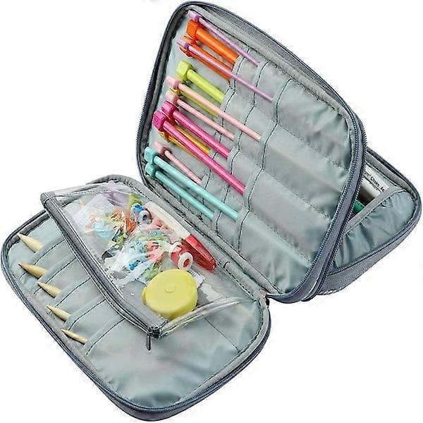 Heklenål etui strikkepinner organizer oppbevaring