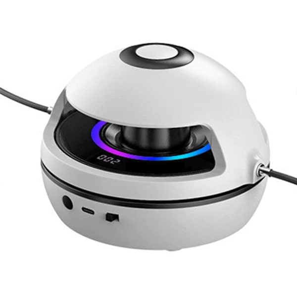 Träningsräknare Elektrisk Hopprep Maskin Hopprep Rep 70 Cm Kreativ Elektronisk Räkning - SNNGV White