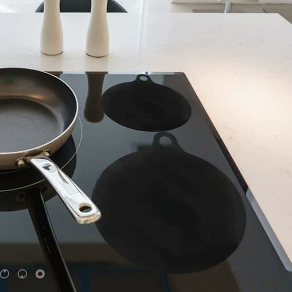Elektrisk induktionshällskyddsmatta, 4-pack, halkfri matta, silikonspis