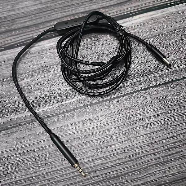 USB-C til 2,5 mm Han-kabel til QC25/QC35/QC35II/QC45 Hovedtelefonledning Mikrofon