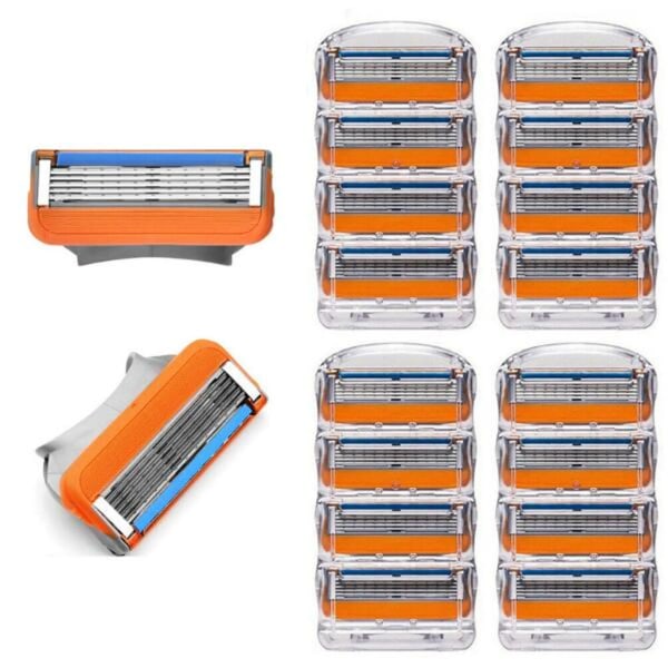 Pakke med 16 barbermaskiner til mænd med Fusion 5-kompatibelt blad