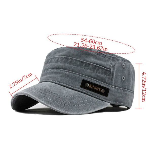 Herrkamouflage Arméhatt Camo Militär Kadett Strid Fiske Grey