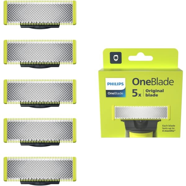 Erstatningsblader av høy kvalitet til Philips OneBlade 2pcs