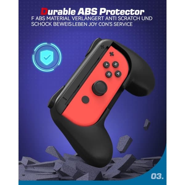 Nintendo Switch JoyCon -kahvaan kanssa yhteensopiva peliohjain