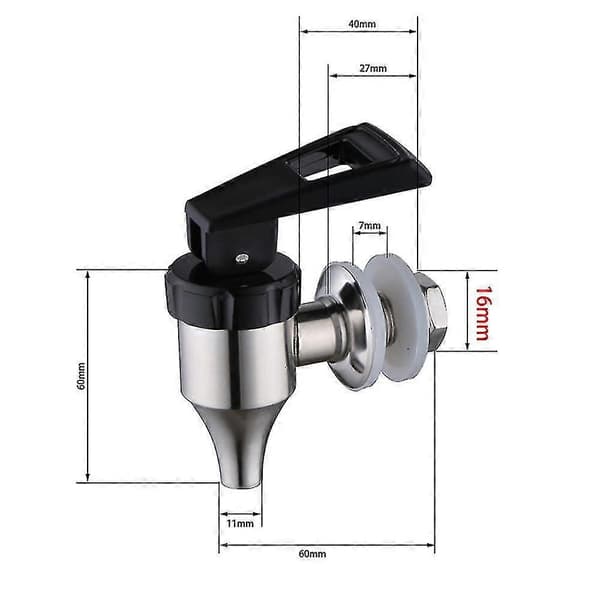 Drikke Dispenser Kran, Rustfritt Stål Kran Dispenser For Krukke