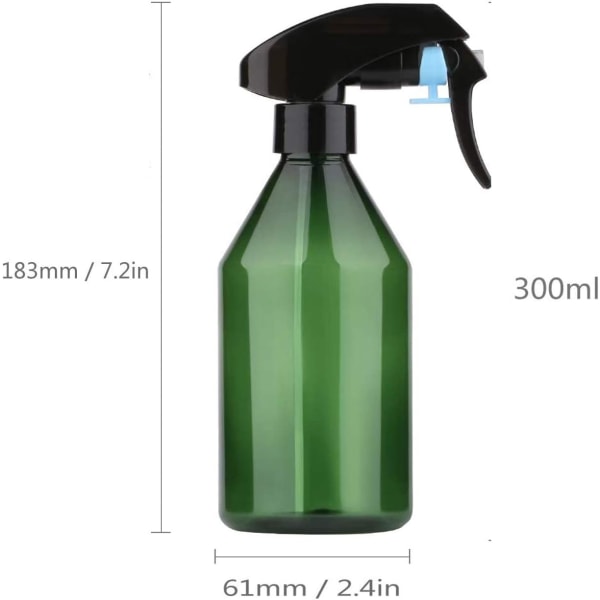 Plant Mister sprayflaske, 2 stk 300 ml plantesprayflasker til planter, haverengøring