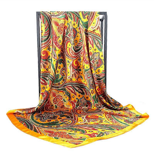 Luksusmerkkien naisten silkkihuivit | Luksusmerkkien naisten silkkihuivi - 90 90cm Luksus 58 90X90cm
