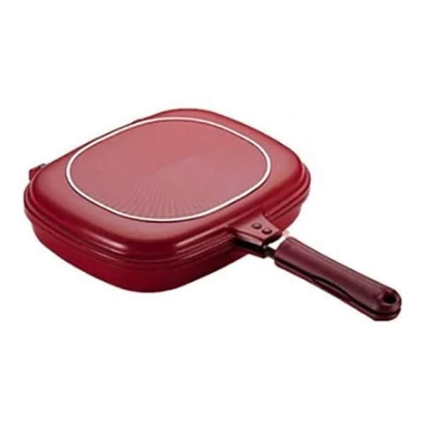 Stekpanna - Röd - 30CM - Non-stick - Aluminiumlegering - Keramik
