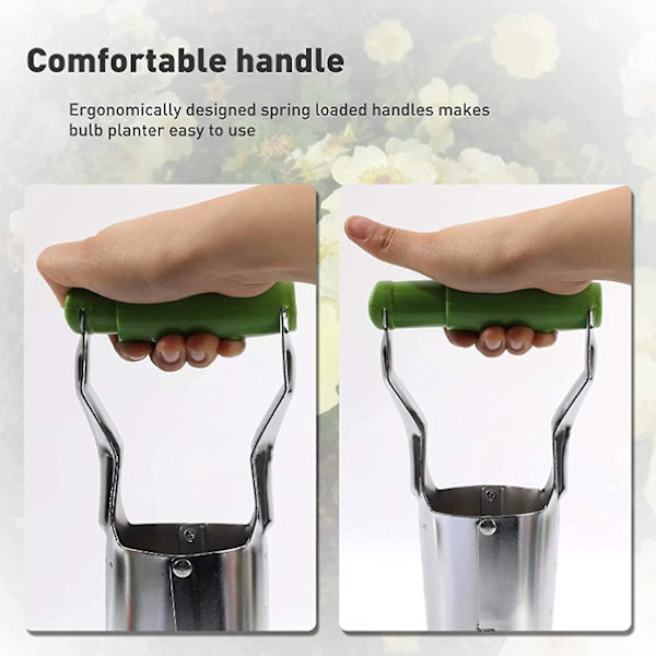Transplanter Løgplanter Værktøj Med Dybdemåler Have Løgplantning Atom Jord Grøntsag Gravning/fyldning