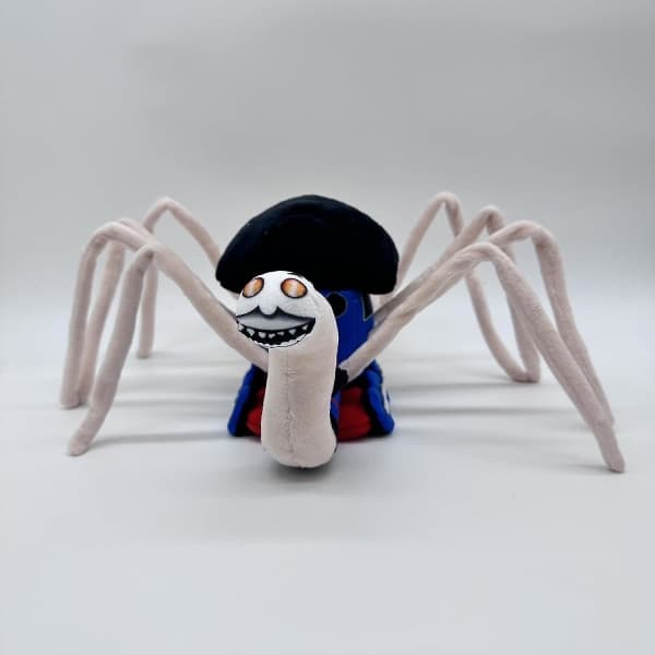 Plush Monster Horror Spider Thomas Plush Figurleker Spider Train Plushleker for Gutter og Jenter Bursdagsgaver