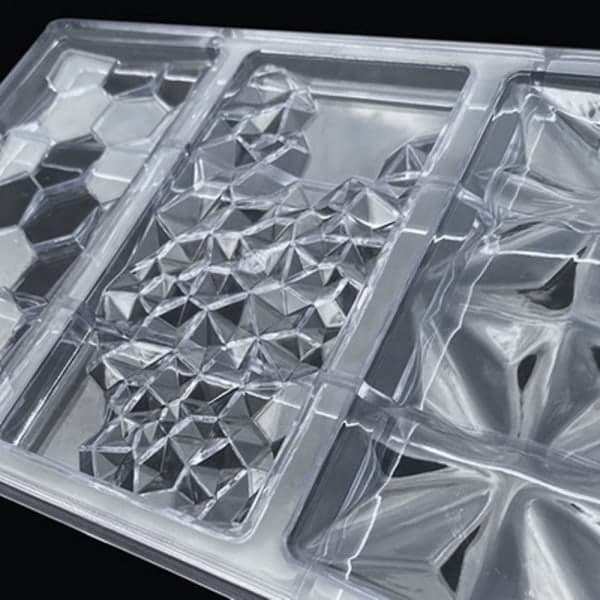 Sjokoladeform Cardani, Polykarbonat, Sjokoladeform i plast, Bakeform, Bakverk, Konfekt