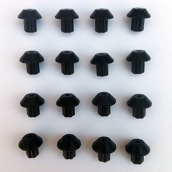 Gummifødder til rist, udskiftning af gummifødder, kompatibel med GE WB2K101 gasovnsbrænderrist, erstatter delenummer WB2K101 & WB02K0101 48pcs