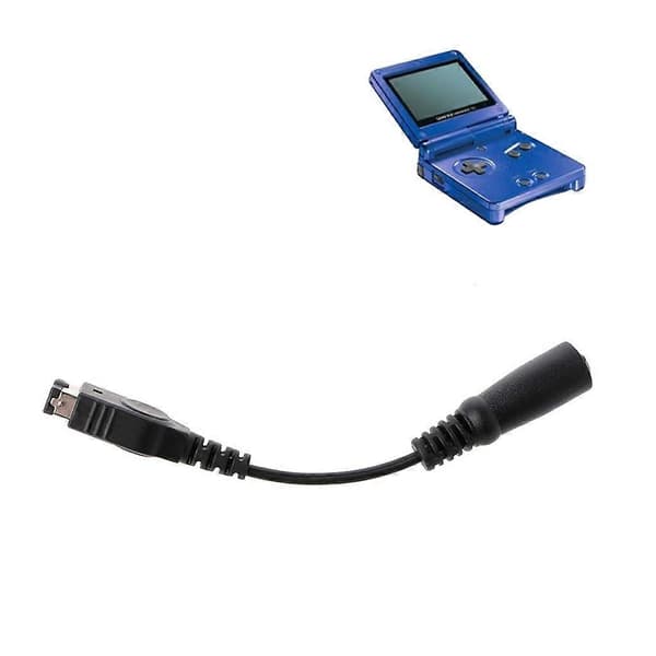 Til GBA SP Link Kabel Hovedtelefonadapter 3.5MM Hovedtelefon Øretelefon Jack Adapter Spil Link Kabel til Gameboy Advance SP